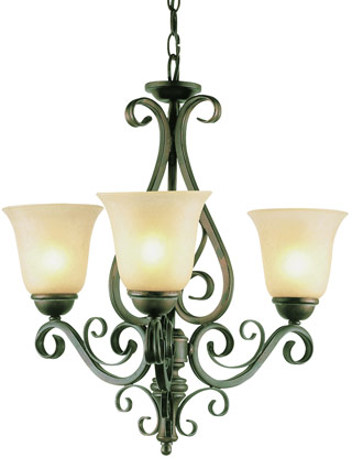 Name:Chandelier In Antique Brown Rust Finish, Item id:1310_7793 ABR (Medium Image)