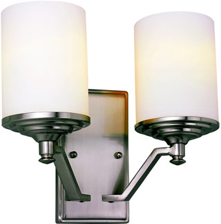 Name:Sconce In Brushed Nickel Finish, Item id:1310_7922 BN (Medium Image)