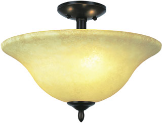 Name:Semi-Flushmount In Rubbed Oil Bronze Finish, Item id:1310_8162 ROB (Medium Image)