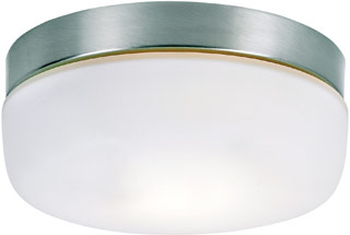 Name:Flushmount In Brushed Nickel Finish, Item id:1310_8872 (Medium Image)