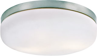 Name:Flushmount In Brushed Nickel Finish, Item id:1310_8874 (Medium Image)