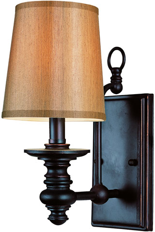 Name:Sconce In Rubbed Oil Bronze Finish, Item id:1310_9621 (Medium Image)