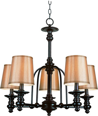 Name:Chandelier In Rubbed Oil Bronze Finish, Item id:1310_9625 (Medium Image)