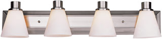 Name:Bathroom Light In Satin Nickel Finish, Item id:1310_9694 SN (Medium Image)