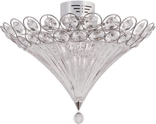 Name:Flushmount In Polished Chrome Finish, Item id:1310_MDN-907 (Medium Image)
