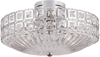 Name:Flushmount In Polished Chrome Finish, Item id:1310_MDN-908 (Medium Image)