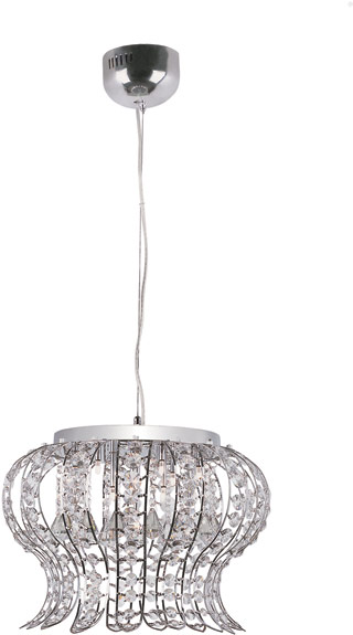 Name:Chandelier In Polished Chrome Finish, Item id:1310_MDN-923 (Medium Image)