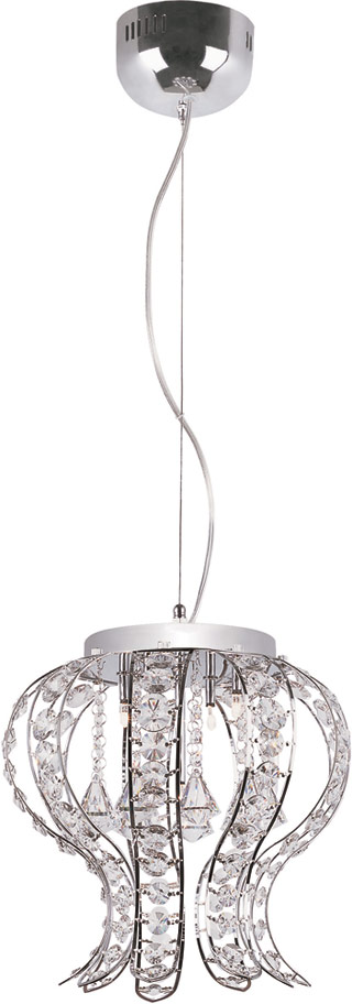 Name:Chandelier In Polished Chrome Finish, Item id:1310_MDN-924 (Medium Image)