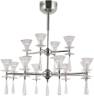 Name:Chandelier In Polished Chrome Finish, Item id:1310_MDN-928 (Medium Image)