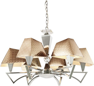 Name:Chandelier In Polished Chrome Finish, Item id:1310_MDN-949 (Medium Image)