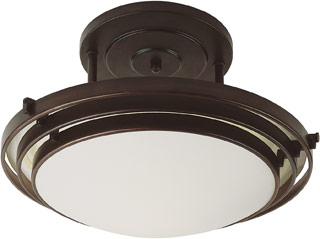 Name:Semi-Flushmount In Rubbed Oil Bronze Finish, Item id:1310_PL-2480 ROB (Medium Image)