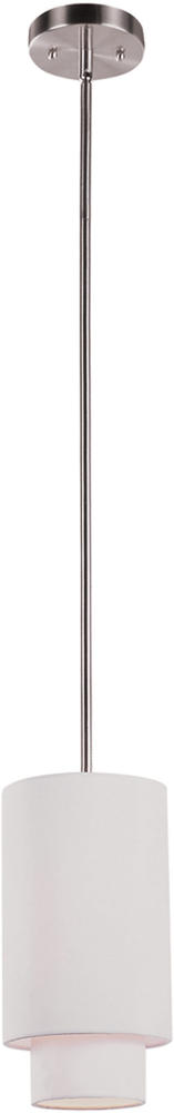 Name:Pendant In Brushed Nickel Finish, Item id:1310_PND-800 IV (Medium Image)