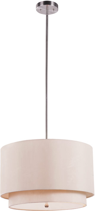 Name:Pendant In Brushed Nickel Finish, Item id:1310_PND-802 TP (Medium Image)