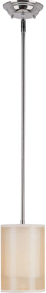 Name:Mini Drop Pendant In Polished Chrome Finish, Item id:1310_PND-810 (Medium Image)