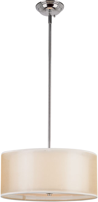 Name:Pendant In Polished Chrome Finish, Item id:1310_PND-811 (Medium Image)