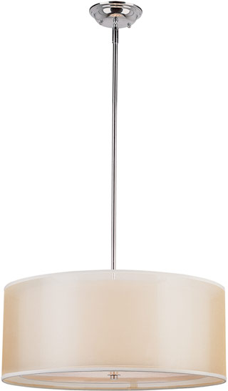 Name:Pendant In Polished Chrome Finish, Item id:1310_PND-812 (Medium Image)