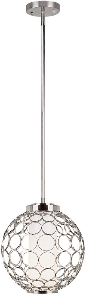 Name:Pendant In Polished Chrome Finish, Item id:1310_PND-831 (Medium Image)