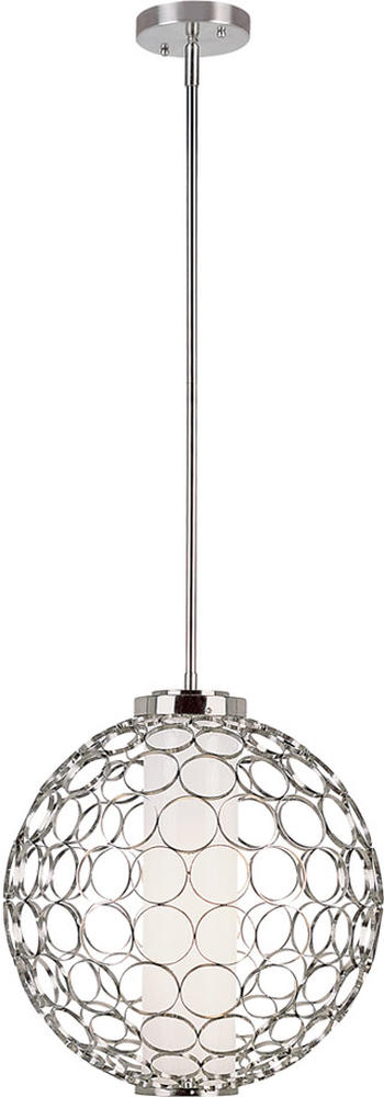 Name:Pendant In Polished Chrome Finish, Item id:1310_PND-833 (Medium Image)