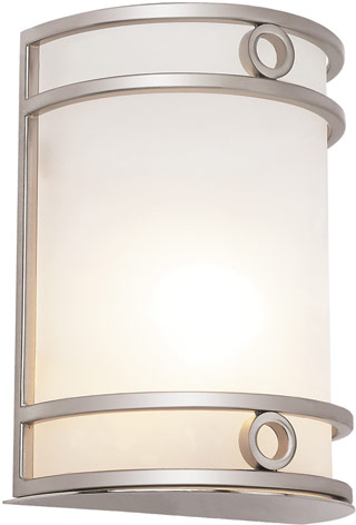 Name:Sconce In Brushed Nickel Finish, Item id:1310_MDN-1032 (Medium Image)