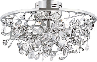 Name:Flushmount In Polished Chrome Finish, Item id:1310_MDN-955 (Medium Image)