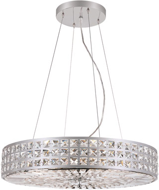 Name:Pendant In Polished Chrome Finish, Item id:1310_PND-915 (Medium Image)