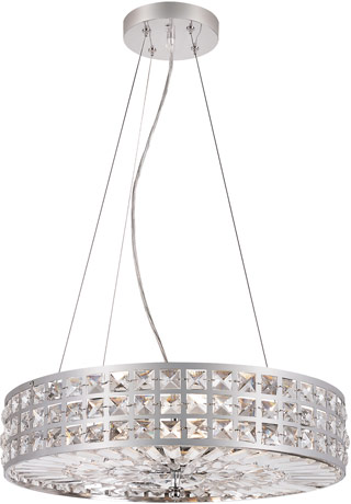 Name:Pendant In Polished Chrome Finish, Item id:1310_PND-918 (Medium Image)