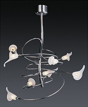 Name:Lily chandelier II, Item id:13_MDN-103 (Medium Image)