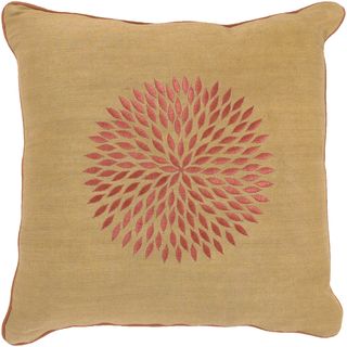 Name:Lotus Throw Pillow Camel, Item id:15_P0040-P-1818 (Medium Image)