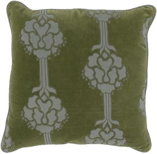 Name:Mala Throw Pillow Green, Item id:15_P0074-P-1818 (Medium Image)