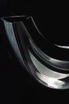 Psikebana Crystal Glass Vase