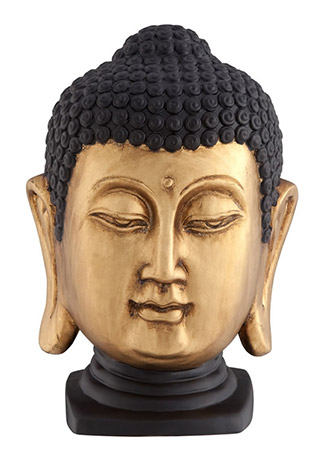 Name:Abigail Ceramic Accessory, Gray And Gold, Item id:5910_10000 (Medium Image)