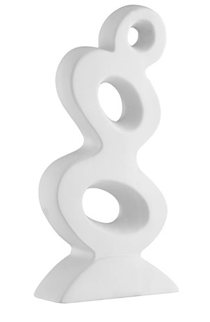Name:Abeni Ceramic D&eacute;Cor, Matte White, Item id:5910_10004 (Medium Image)