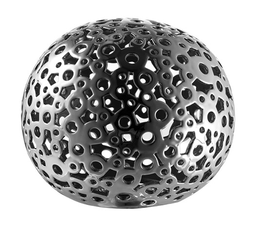 Name:Annabelle Ceramic Lamp Stand, Silver, Item id:5910_10016 (Medium Image)
