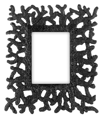 Name:Agatha Poly Photo Frame, Shiny Black, Item id:5910_10019 (Medium Image)