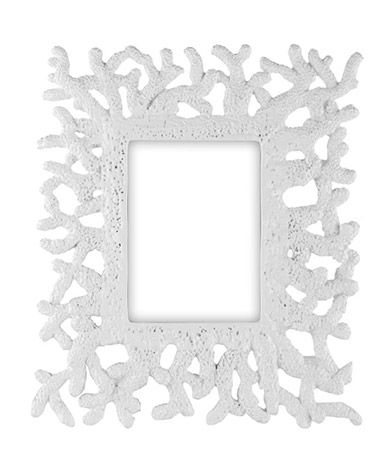 Name:Agatha Poly Photo Frame, Shiny White, Item id:5910_10021 (Medium Image)
