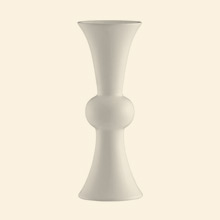 Ana Ceramic Vase,Shiny White Thumbnail Image