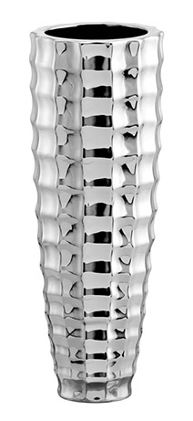 Name:Anne Ceramic Vase, Silver, Item id:5910_10044 (Medium Image)