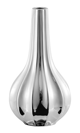 Name:Angelica Ceramic Vase, Silver, Item id:5910_10046 (Medium Image)