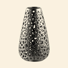 Aba Ceramic Vase, Silver Thumbnail Image