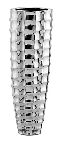 Name:Anita Ceramic Vase, Silver, Item id:5910_10049 (Medium Image)