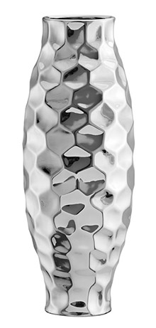 Name:Amity Ceramic Vase, Silver, Item id:5910_10050 (Medium Image)