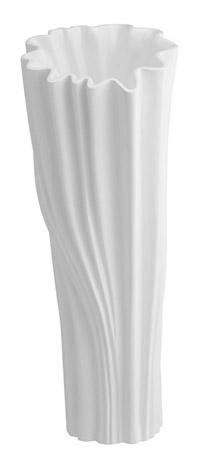 Name:Amara Poly Vase, Shiny White, Item id:5910_10057 (Medium Image)