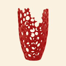 Alexandra Poly Accessory, Matte Red Thumbnail Image