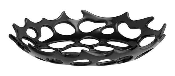 Name:Alarice Poly Plate, Shiny Black, Item id:5910_10112 (Medium Image)