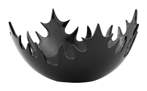 Name:Almeta Poly Vase, Shiny Black, Item id:5910_10123 (Medium Image)