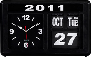 Name:Retro Auto Flip Clock Black, Item id:5910_10133 (Medium Image)