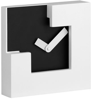 Name:Chira Table Clock White and Black, Item id:5910_10152 (Medium Image)