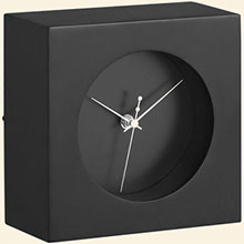 Porthole Table Clock Black Thumbnail Image