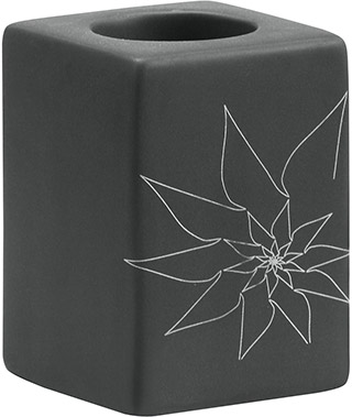 Name:Blair Single Candle Holder Gray, Item id:5910_10162 (Medium Image)