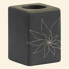 Blair Single Candle Holder Gray Thumbnail Image